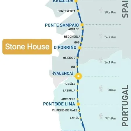 Stone House 2 Appartement Porriño Buitenkant foto